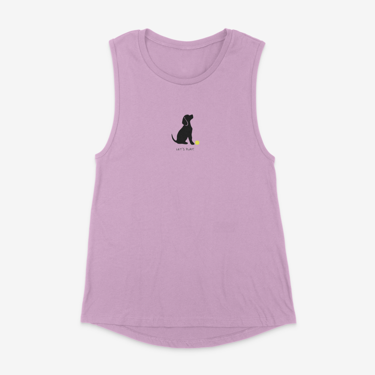 Pickleball Pup Muscle Tank