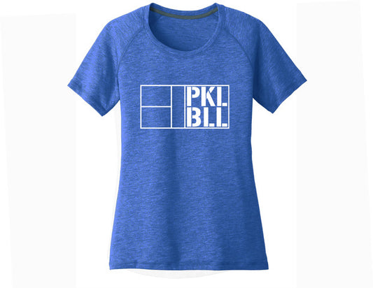 Women's PKL Tee - Heather Royal Blue