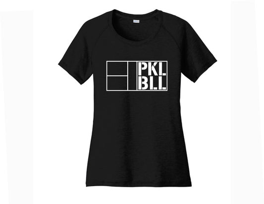 Women's PKL Tee Black/White