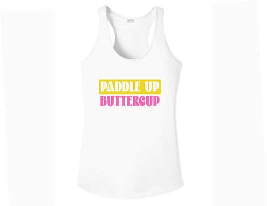 Paddle Up Buttercup Performance Tank